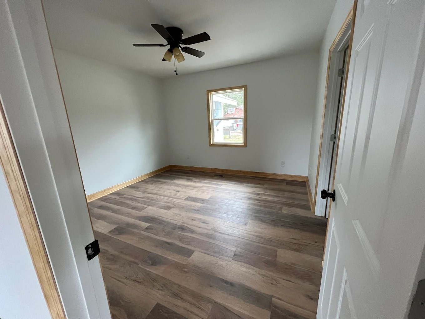 a room after renovation